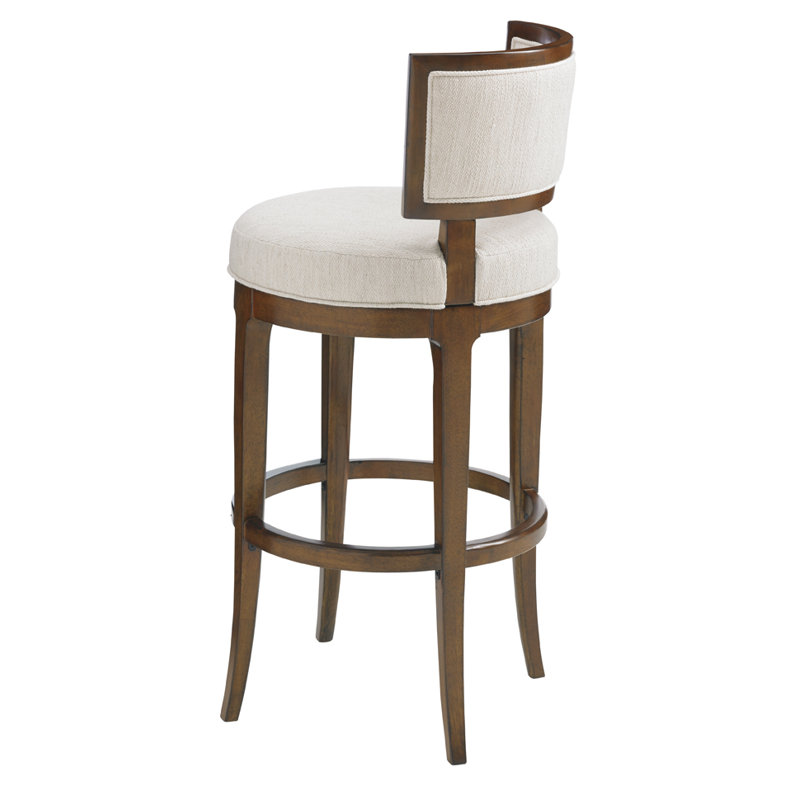 Island Fusion Macau Swivel Stool, Bar Stool (30" Seat Height)
