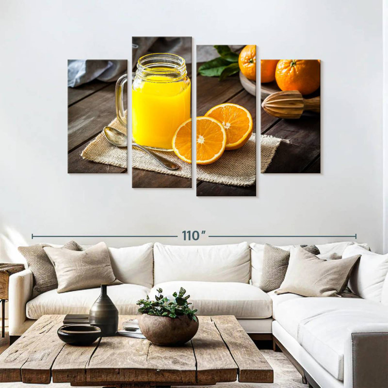 Jus d'orange Yarlin, H 54 po x l 84 po