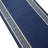 Custom Size Anti Slip Low Profile Loop Pile Meander Greek Key Navy Design Runner Rug Carpet-1288887676