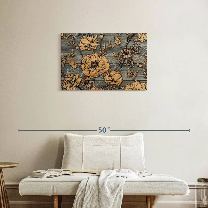 Harnek Rustic Floral, 20" H x 30" W