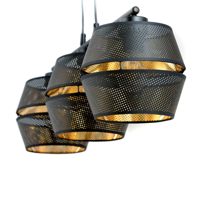 Igasho 3 - Light Pendant, Black/Gold
