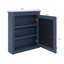 Armoire de rangement de salle de bain murale avec miroir, armoire à pharmacie avec tablette réglable en hauteur-623711386