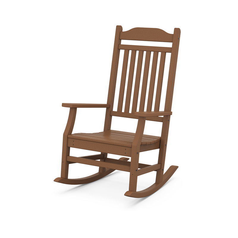 Chaise berçante Cottage, Teck