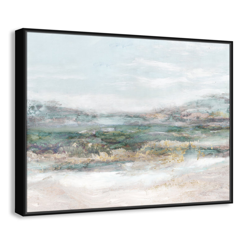 «Lori Dazzling» par Matina Theodosiou - reproduction d'art sur toile, H 31,5 po x l 41,5 po x P 2 po, Toile avec cadre noir