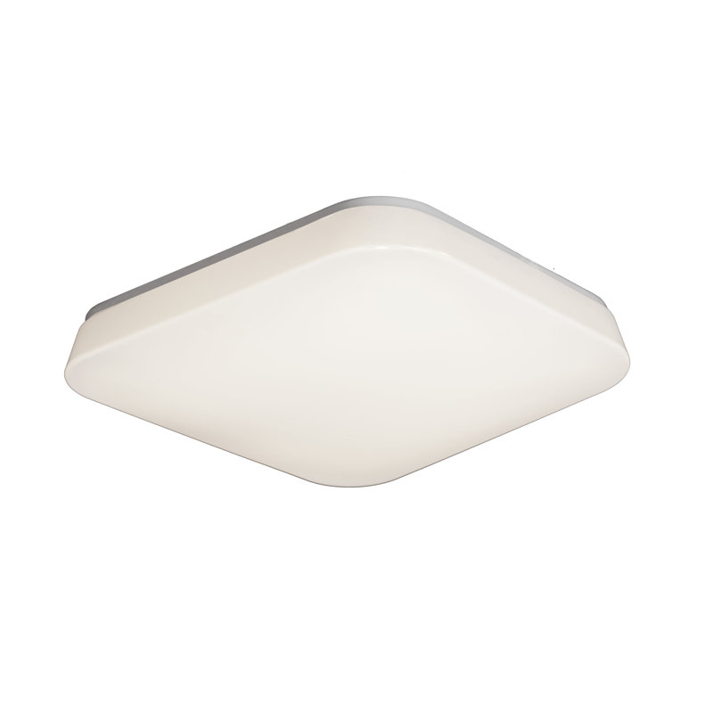 Cornelius Acrylic LED Flush Mount, 11cm H x 50cm W x 50cm D