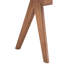 Table d'appoint en bois avec pieds en bois pour une étable moderne avec une forme rectangulaire