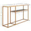 Reese 54'' Glass Top Console Table-1269350092