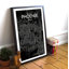 « phoenix city map », reproduction d’impression sur affiche en luxe-31735261