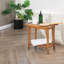 19"W Solid Wood Shower Bench-1679569043