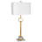 Monzella Metal with Crystal Table Lamp
