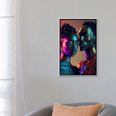 Afrofuturist Monarchie africaine, reine et roi II
