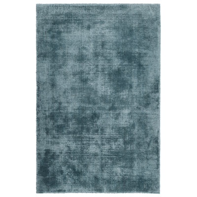 Burov Flatweave Area Rug in Blue