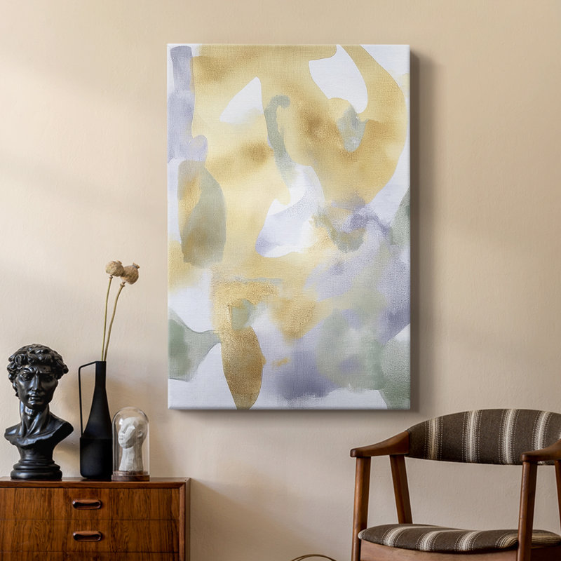 Série ABSTRACT DCCXCI - Cavas de galerie sur mesure, H 48 po x l 32 po