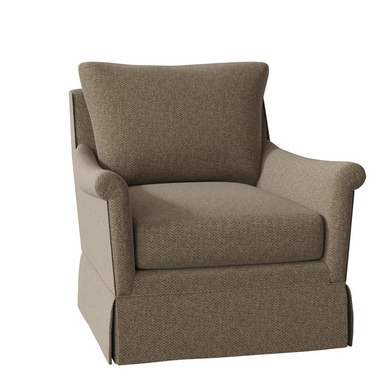 Olivia 34.5" Wide Armchair, 8789 Turquoise, Stationary