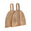 Greenebaum Crosston Solid Wood Tray - Set of 2