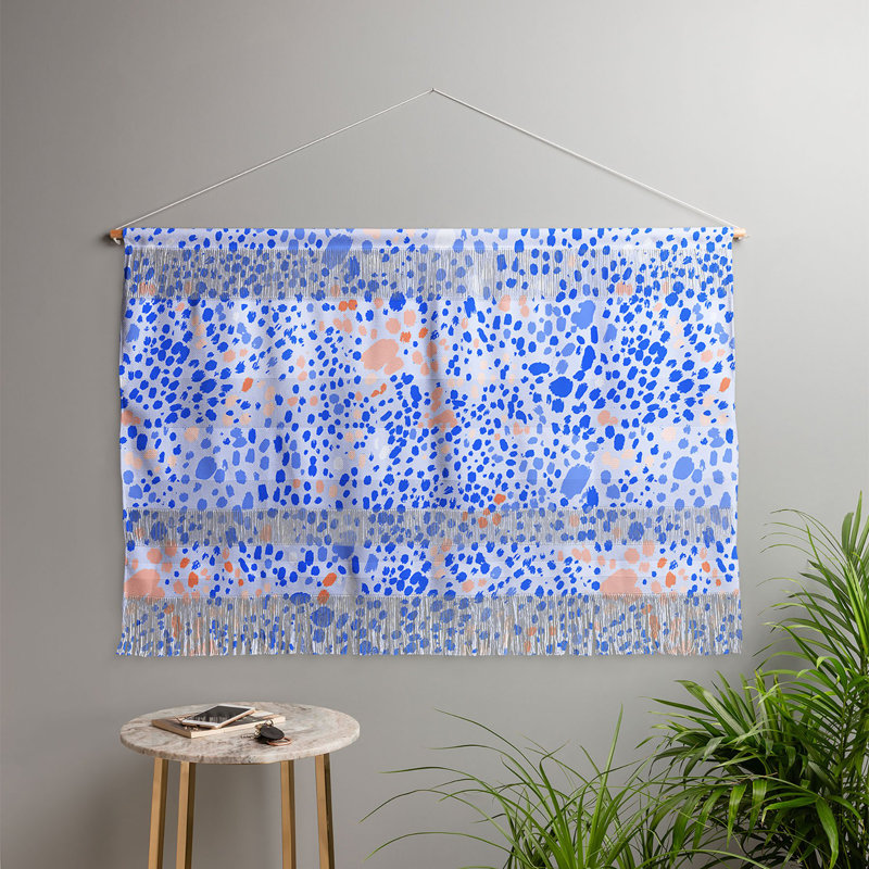 Suspension murale 83 leopard en polyester avec accessoires suspendus inclus