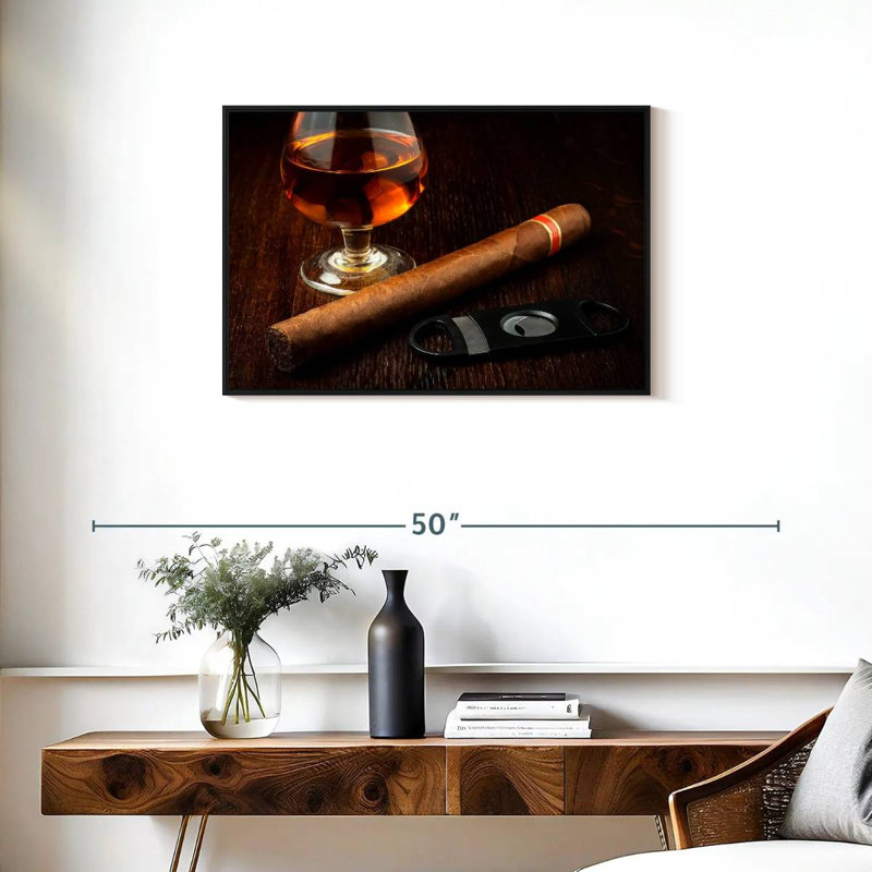 Verre de rhum Yarlin, H 21 po x l 31 po
