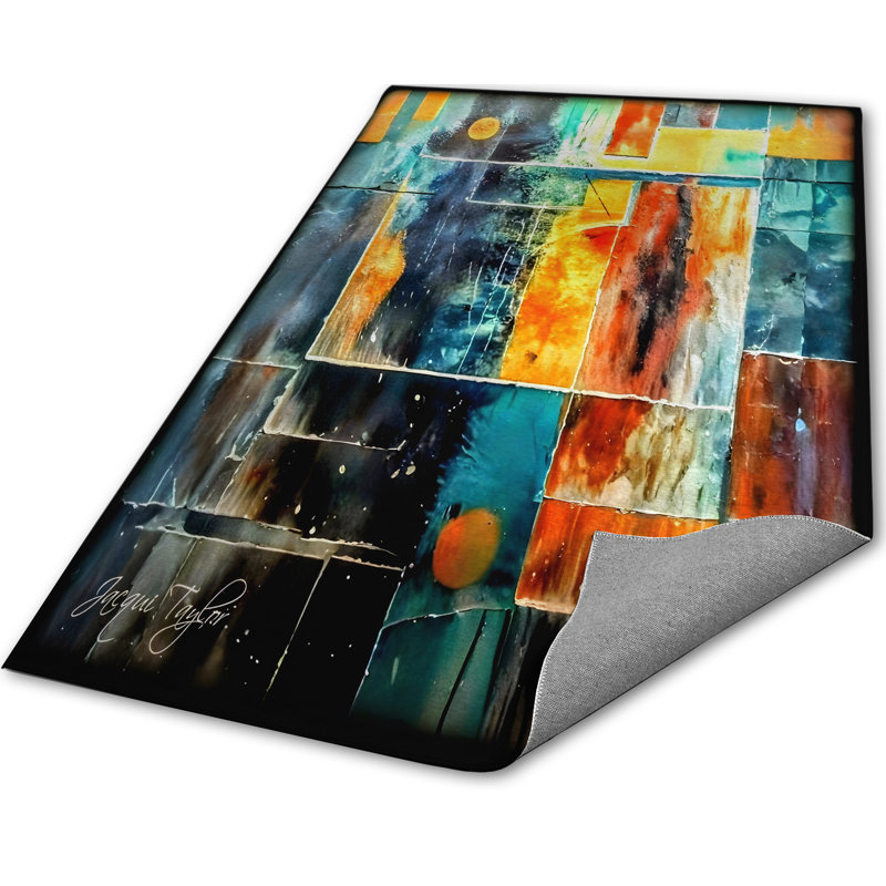 Tapis Harmony In Chaos, Rectangulaire 3 pi x 5 pi