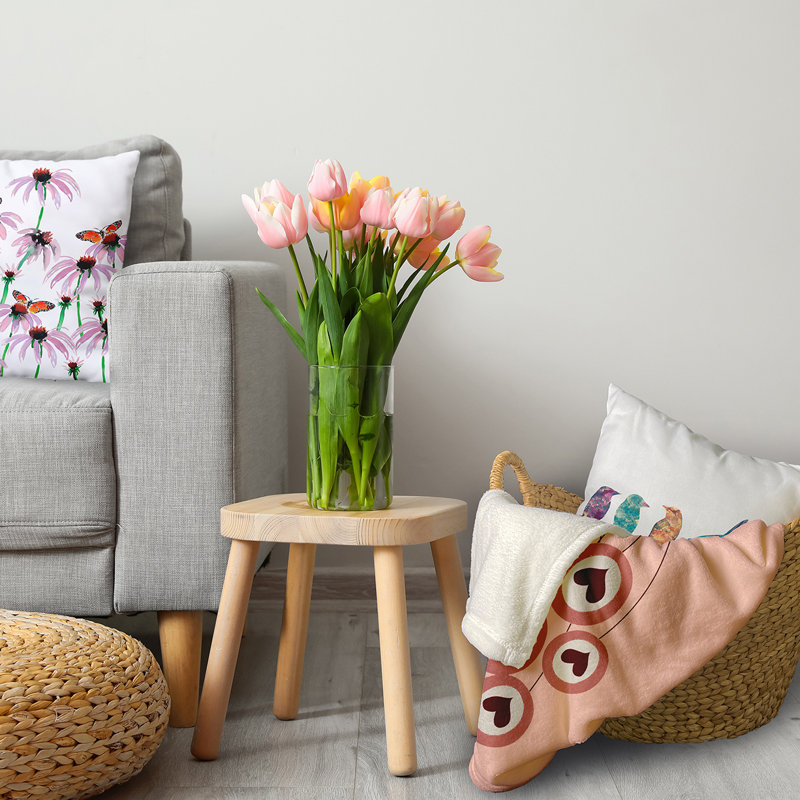 Binford Throw Blanket, W127 x L152cm, Pink