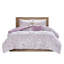 Édredon à imprimé métallique prune pour lit simple / simple TG-117360709-117360710