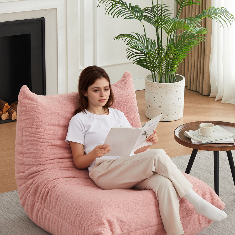 Upholstered Armless, Pink