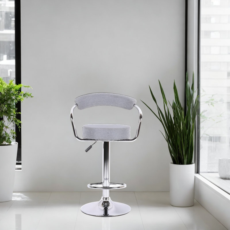 Tabouret réglable Maxxin, Gris