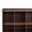 Bibliothèque à 10 tablettes - Noyer
