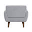 Fauteuil d'appoint capitonné-896023952