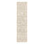 Tapis beige lavable rétro avec envers antidérapant Bremerton-784230867-785227944
