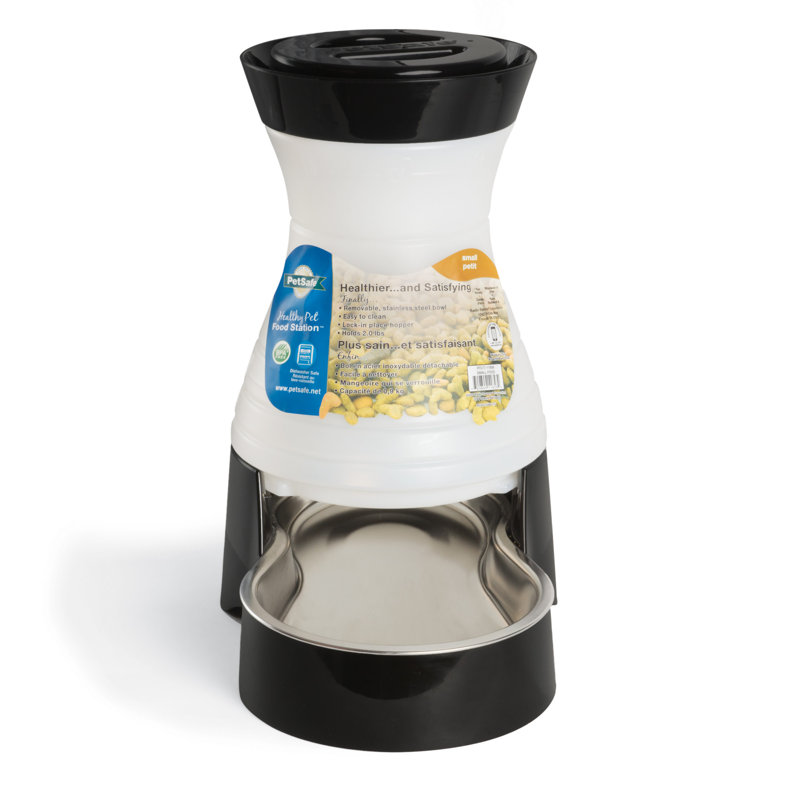 Healthy Pet Food Station Automatic Feeder, Small (1 cup / 32 fluid oz), Small (10.5")