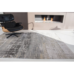 Atlantic Streaks Abstract Area Rug