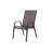 Outdoor Patio Chairs with High Backrest, Armrests, and Breathable PVC-coated polyester Fabric, 4 Pieces-1843215782