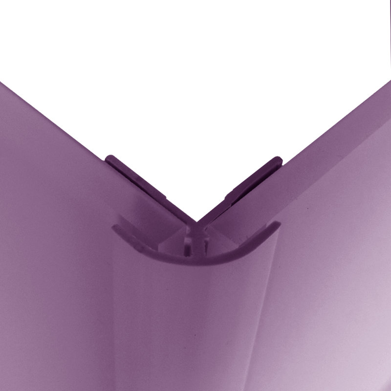 0.8" x 96" Wall Paneling in Purple