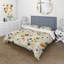 Literie Neutrals Beige Flowers Boho Pattern IV-1413502636