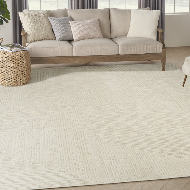 Ivaline Sustainable Woven Area Rug, Rectangle 8' x 10'