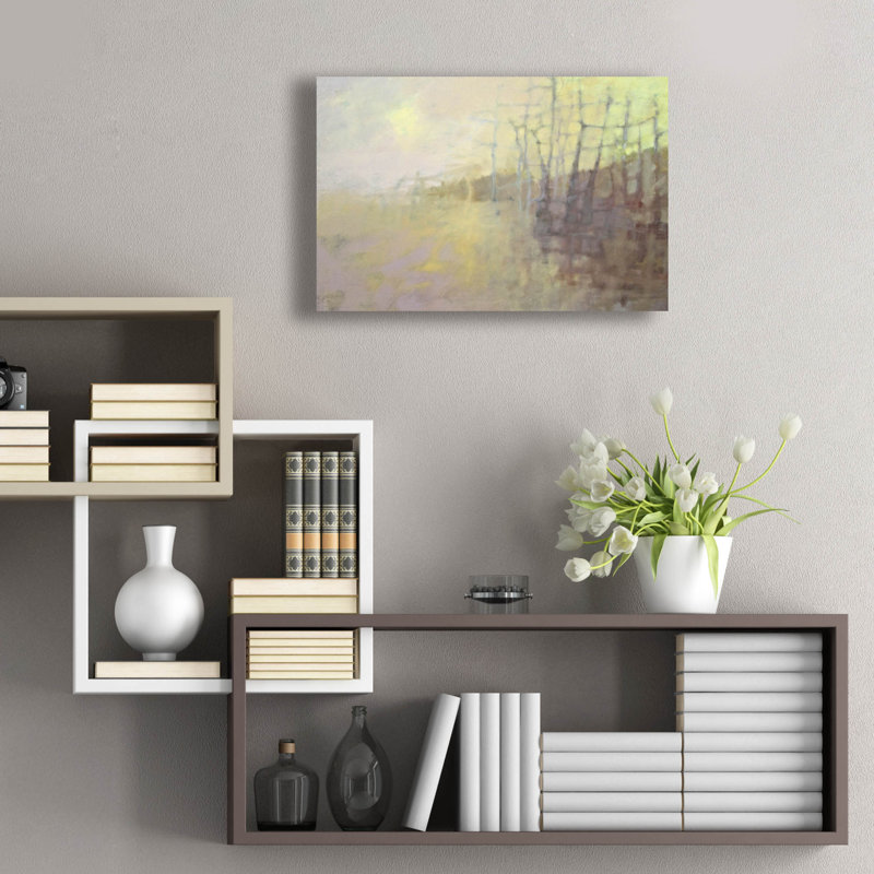 «Sun's Warmth» par Pam Hassler, art mural en verre acrylique, H 16 po x l 24 po
