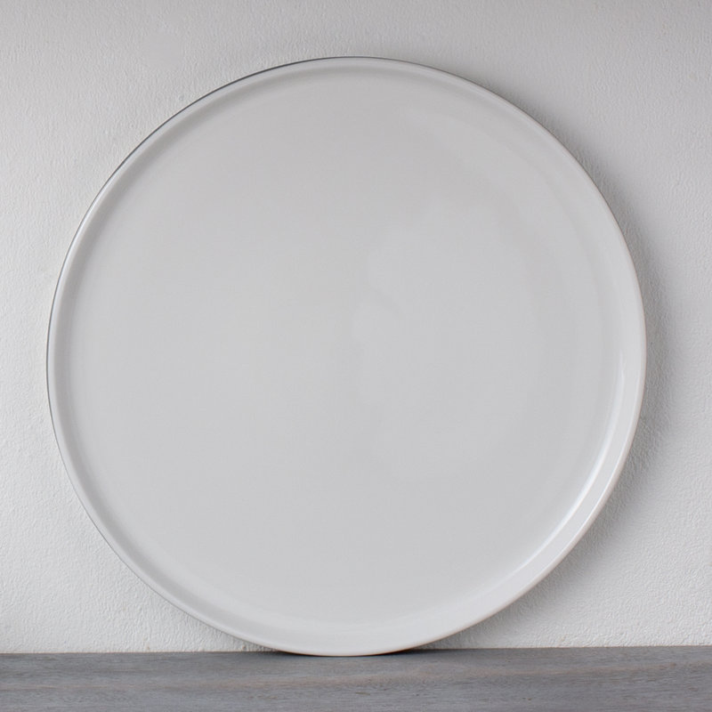 Noritake Colorstax Ombre Stax Round Platter 11 1/2", Charcoal