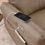 Fauteuil pivotant 270 Power, lignes douces - berçant brun, --1836186127