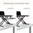 Schmitz Adjustable Metal Base Standing Desk Converter