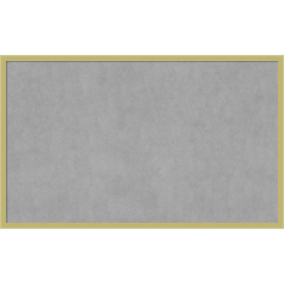 Incline Light Gold Framed Magnetic Board - Magnet Board, Organization Board