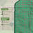 Outsunny 2 Pieces Walk-In Greenhouse Replacement Cover For 01-0472 W/ Roll-Up Door And Mesh Windows, 55"X56.25"X74.75" Reinforced Anti-Tear PE Hot House Cover (Frame Not Included), White And Green