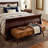 Sveina Faux Leather Upholstered Bench-132816168