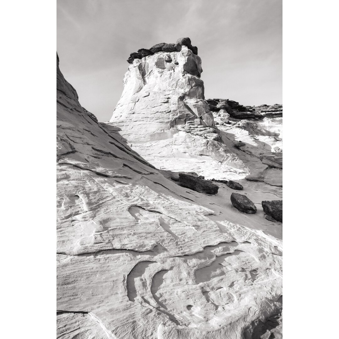 Leinwandbild Grand Staircase I BW von Alan Majchrowicz