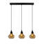 Luminaire suspendu géométrique à 3 lumières pour îlot de cuisine Priddy