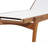 Outdoor Chaise Lounge With Mesh Seating And Acacia Wood Frame For Patio And Backyard Relaxation-2146499634