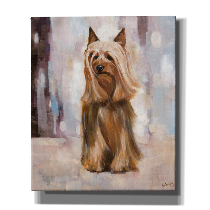 " Silky Terrier L " by Solveiga, 24" H x 20" W x 0.75" D
