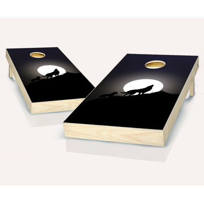 Ensemble de cornhole 2 'x 4' avec sacs