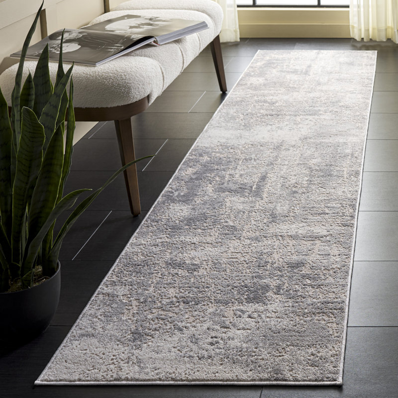 Palma 364 Performance Abstract Rug, 2'-2" X 9'-0" Runner