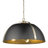 Architha 5 - Light Aged Brass Shaded Pendant