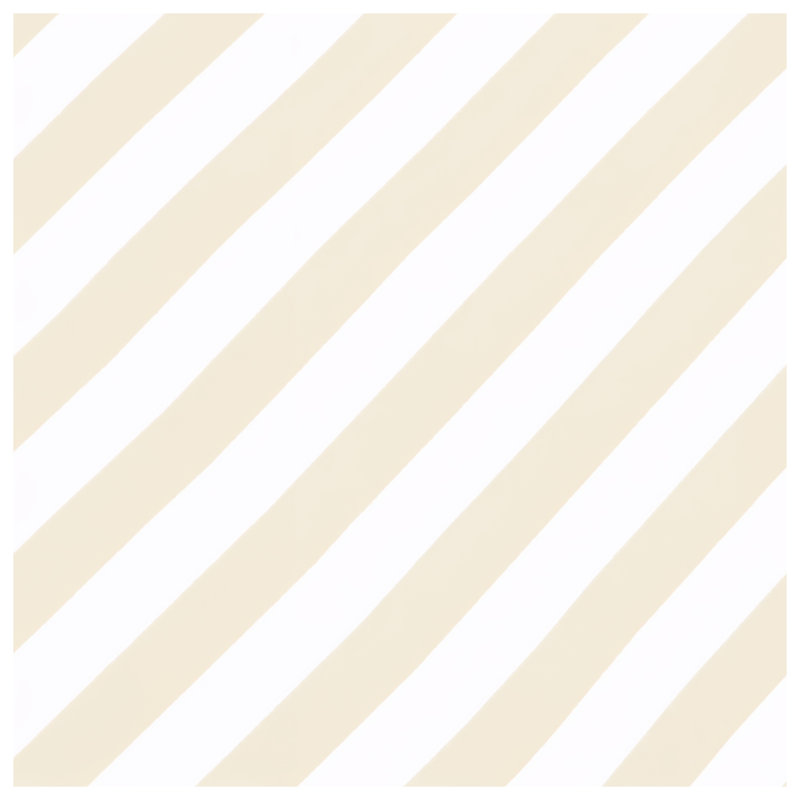 Rideau de douche beige à rayures blanches extra long, 70in W x 93in H